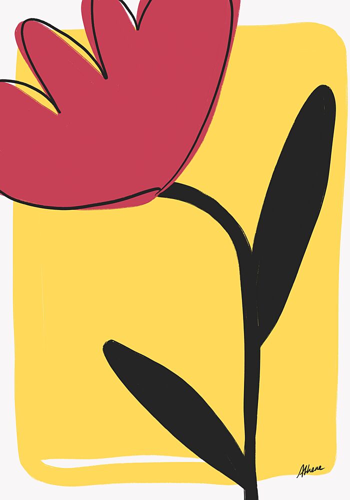 Bold Flower art print by Athene Fritsch for $57.95 CAD