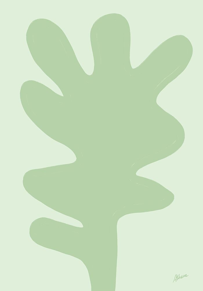Green Plant art print by Athene Fritsch for $57.95 CAD