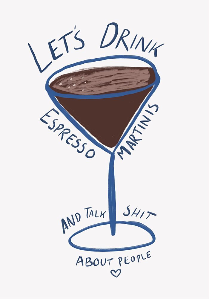 Espresso Martinis art print by Athene Fritsch for $57.95 CAD