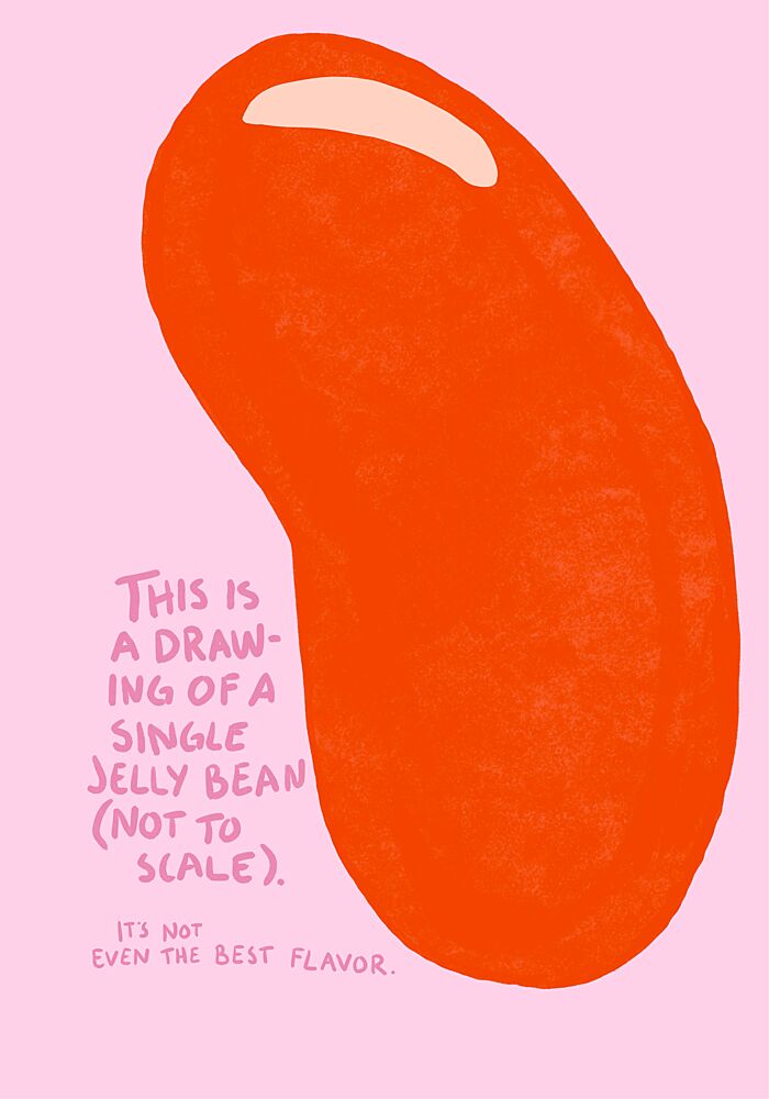 The Jelly Bean art print by Athene Fritsch for $57.95 CAD