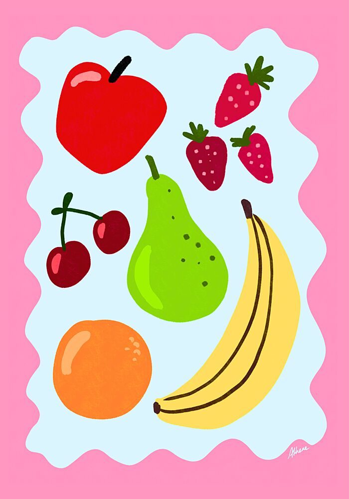 Fruit Salad art print by Athene Fritsch for $57.95 CAD