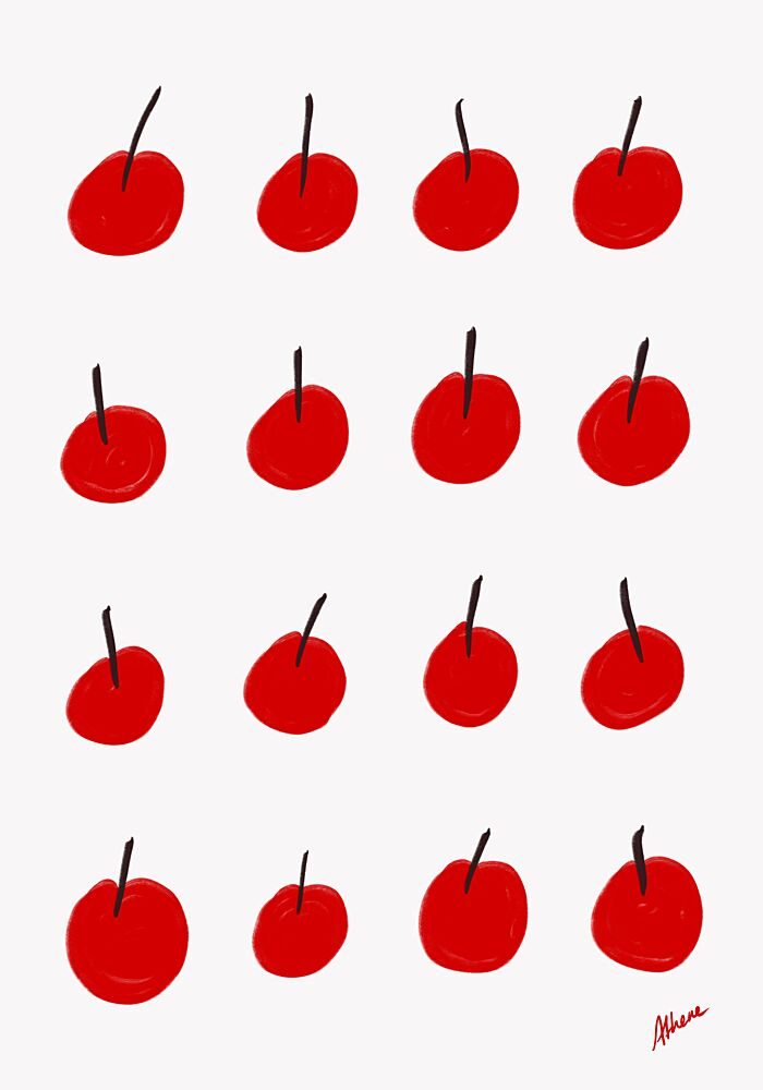 Cherries art print by Athene Fritsch for $57.95 CAD