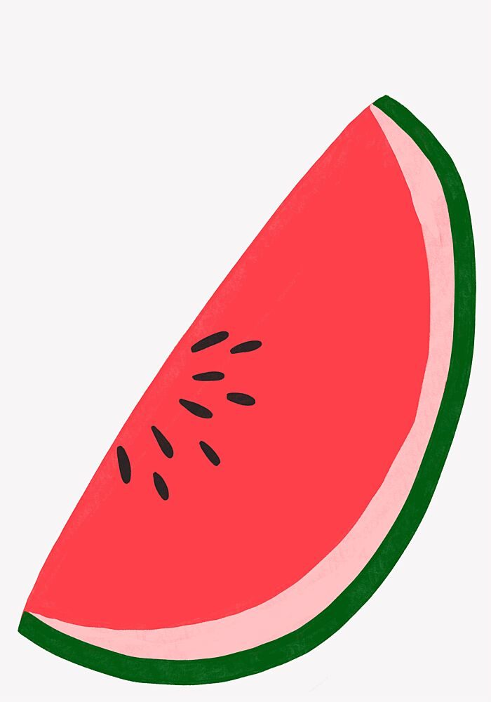 Watermelon Slice art print by Athene Fritsch for $57.95 CAD