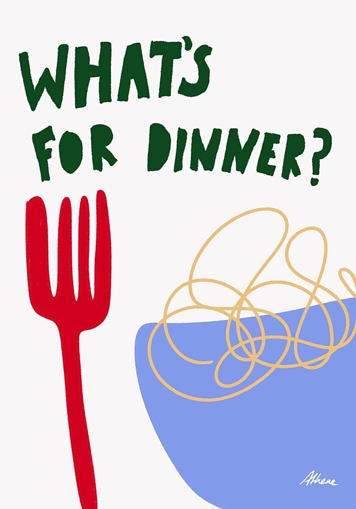 Whats for Dinner? art print by Athene Fritsch for $57.95 CAD