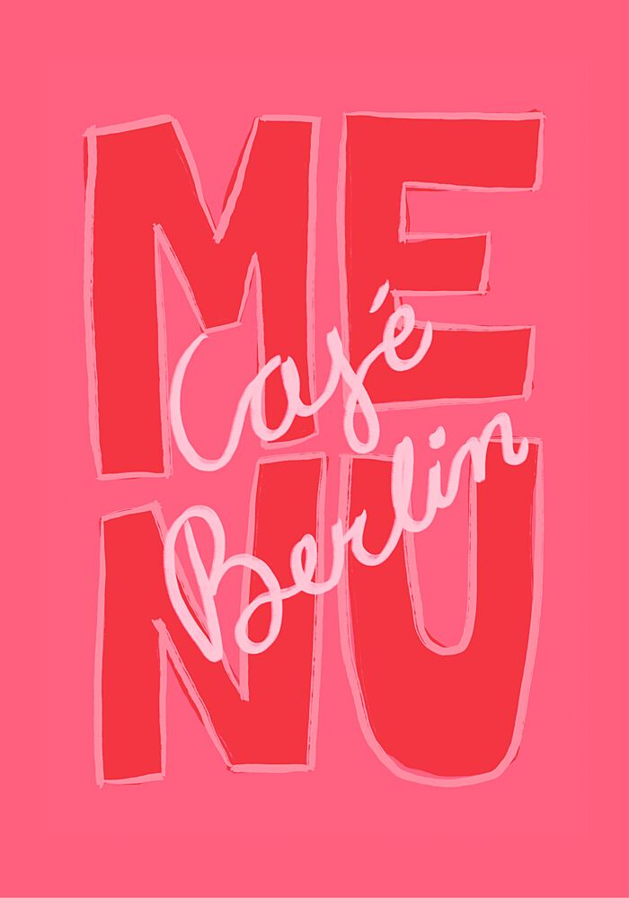 Berlin Menu art print by Athene Fritsch for $57.95 CAD