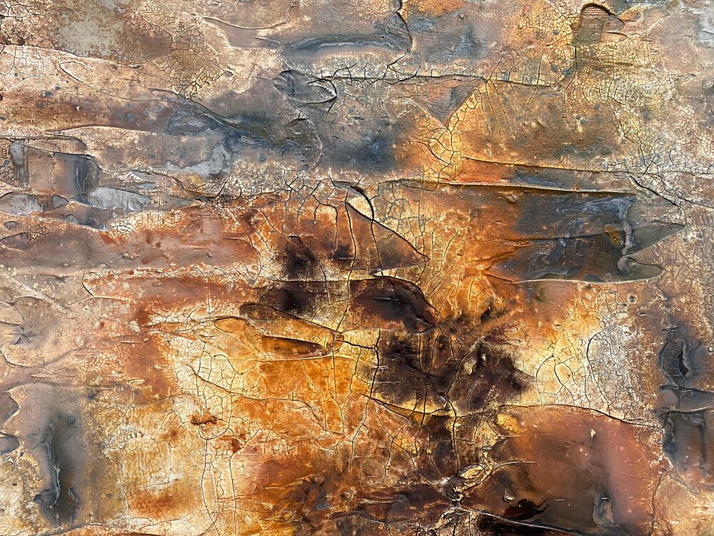 Industrial Decay Abstract art print by Gabriela Aleksandra Szuba for $57.95 CAD