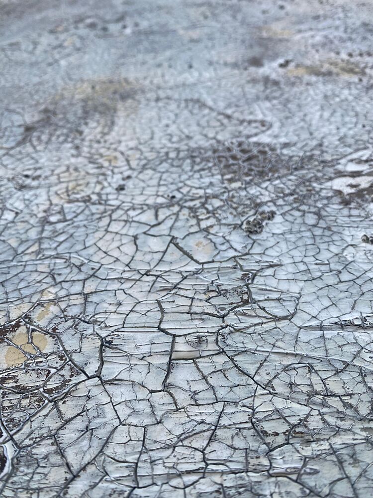 Cracked Earth Pattern art print by Gabriela Aleksandra Szuba for $57.95 CAD