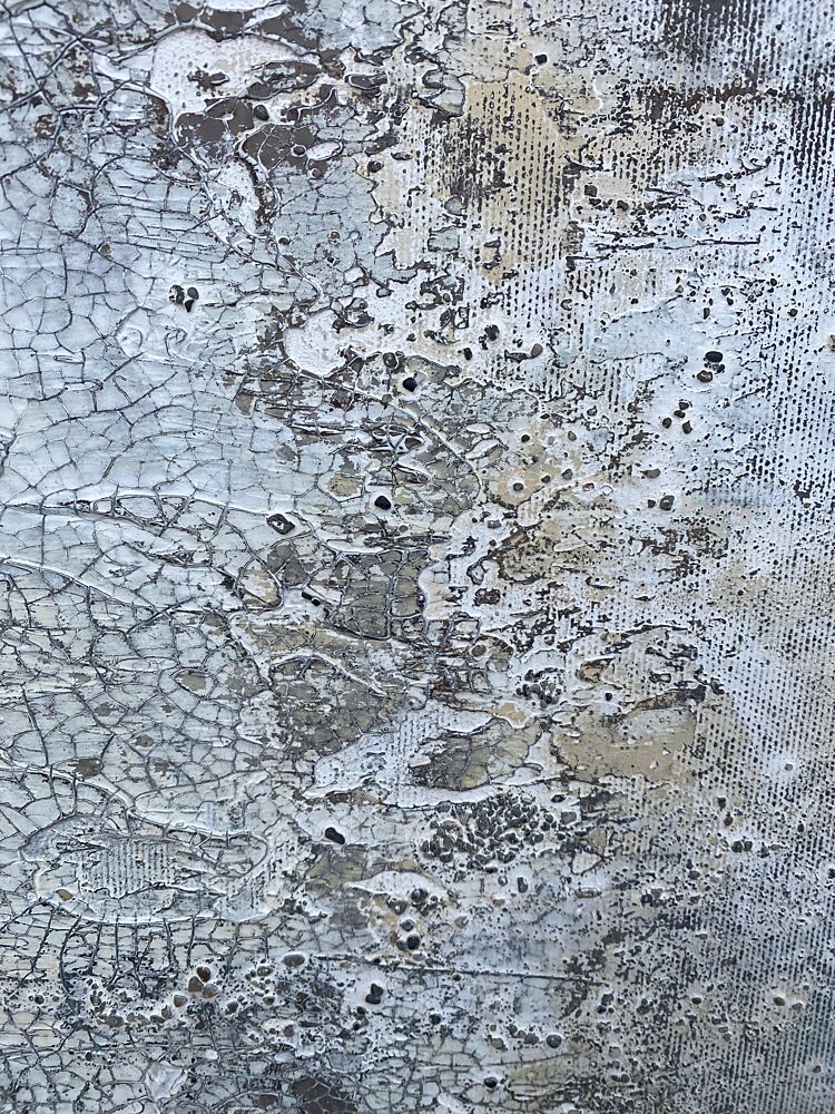 Cracked Texture Abstract art print by Gabriela Aleksandra Szuba for $57.95 CAD