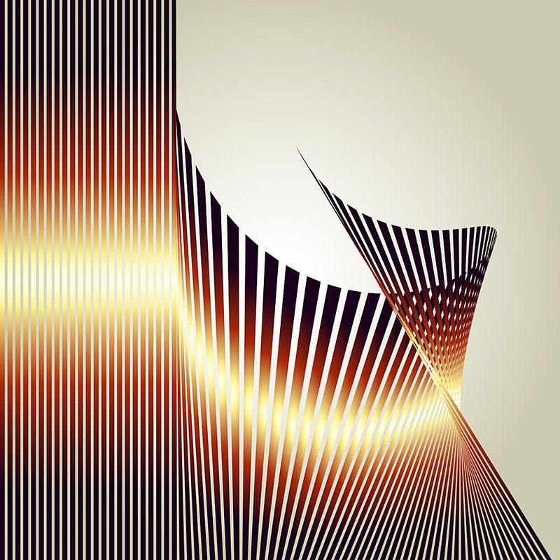 Dynamic Golden Flow art print by Angelo Cerantola for $57.95 CAD