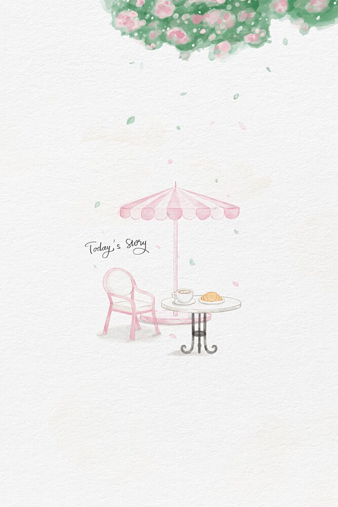 Charming Cafe Story art print by Xuan Thai for $57.95 CAD