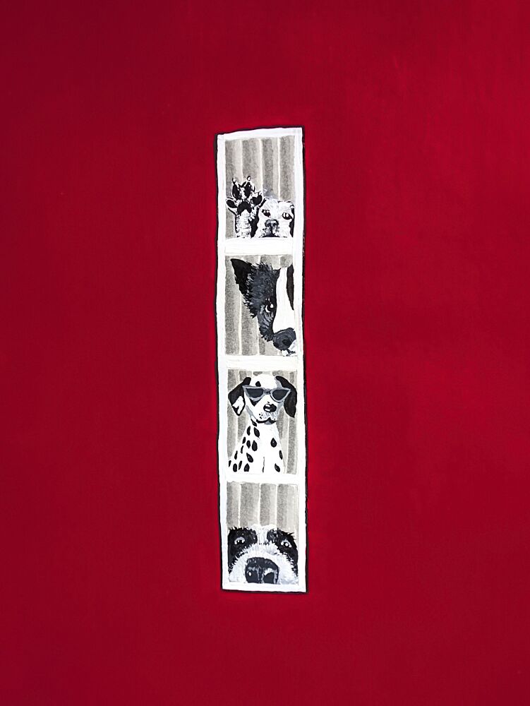 Playful Dog Faces art print by Idah Christina for $57.95 CAD