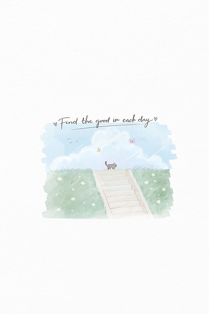 Whimsical Cat Cloud Climb art print by Xuan Thai for $57.95 CAD