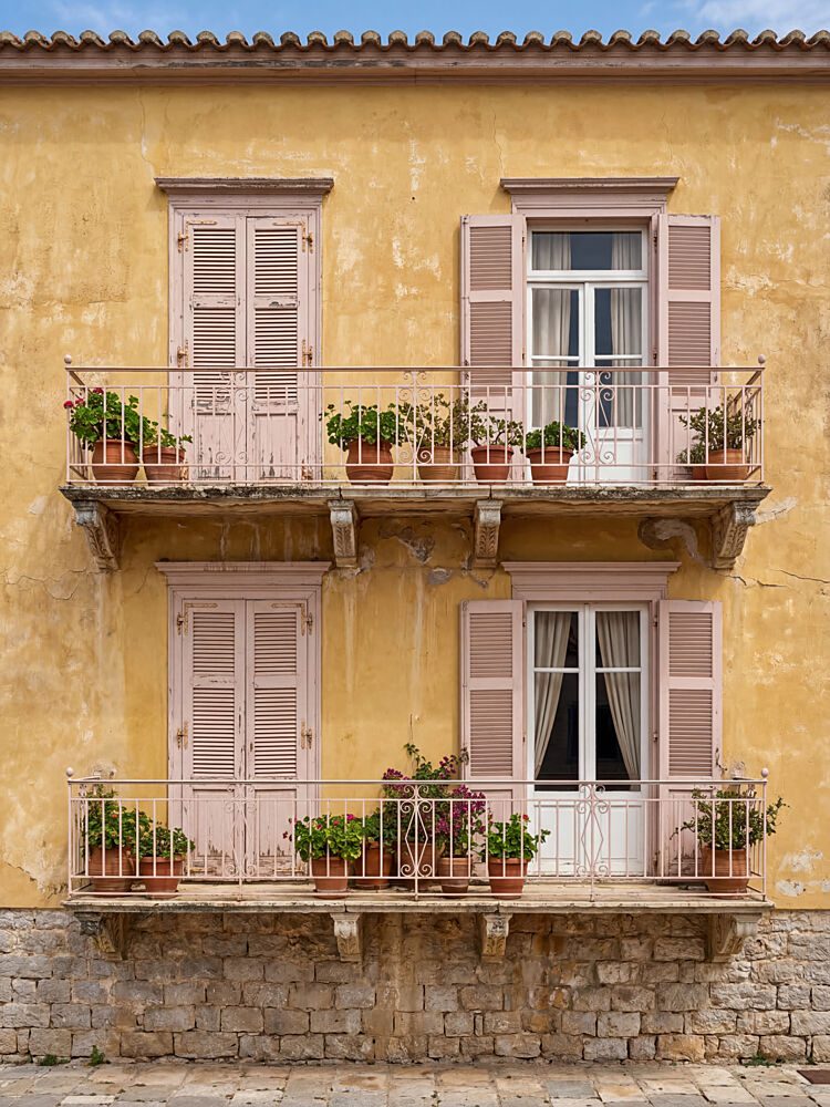 Charming Mediterranean Balcony art print by Andreas Magnusson for $57.95 CAD