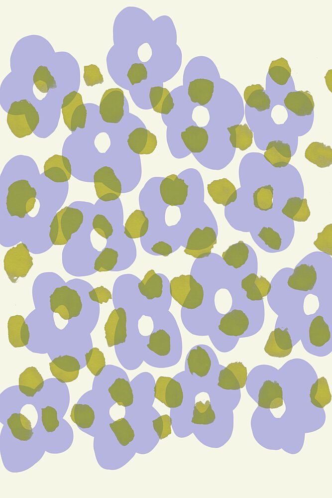 Purpleblossoms art print by Treechild for $57.95 CAD