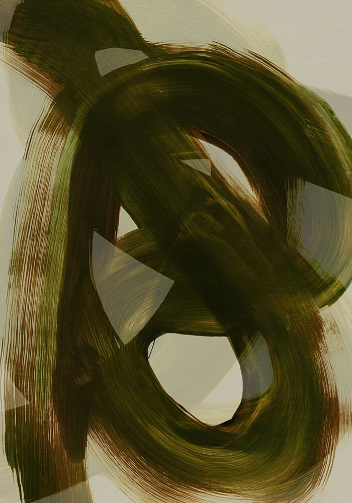 Tangled Brushstrokes 1 art print by Mareike Bohmer for $57.95 CAD