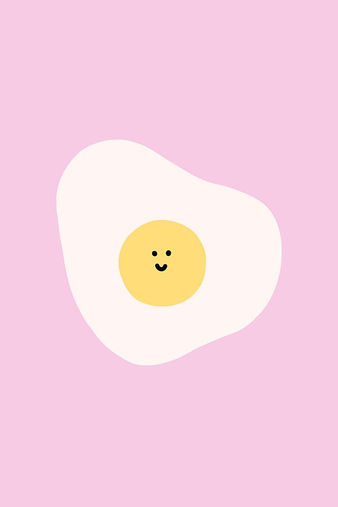 Happy Egg Smile art print by Maren Gross for $57.95 CAD