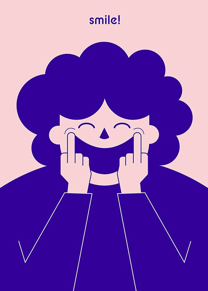 Big Happy Smile art print by Monika Gregulska for $57.95 CAD
