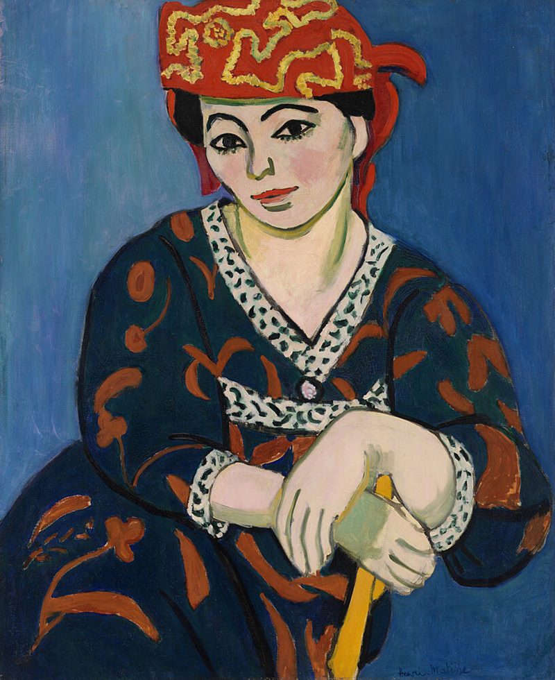 Henri Matisses Red Madras Headdress le Madras Rouge 1907 art print by Henri Matisse for $57.95 CAD