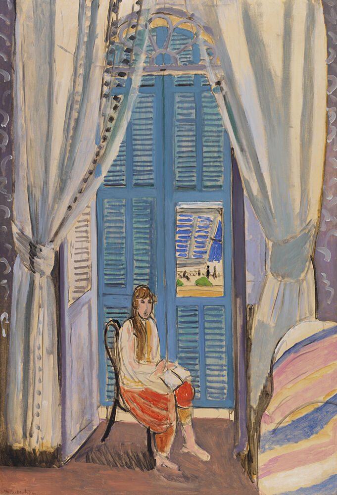 Henri Matisses the Venetian Blinds Les Persiennes 1919 art print by Henri Matisse for $57.95 CAD
