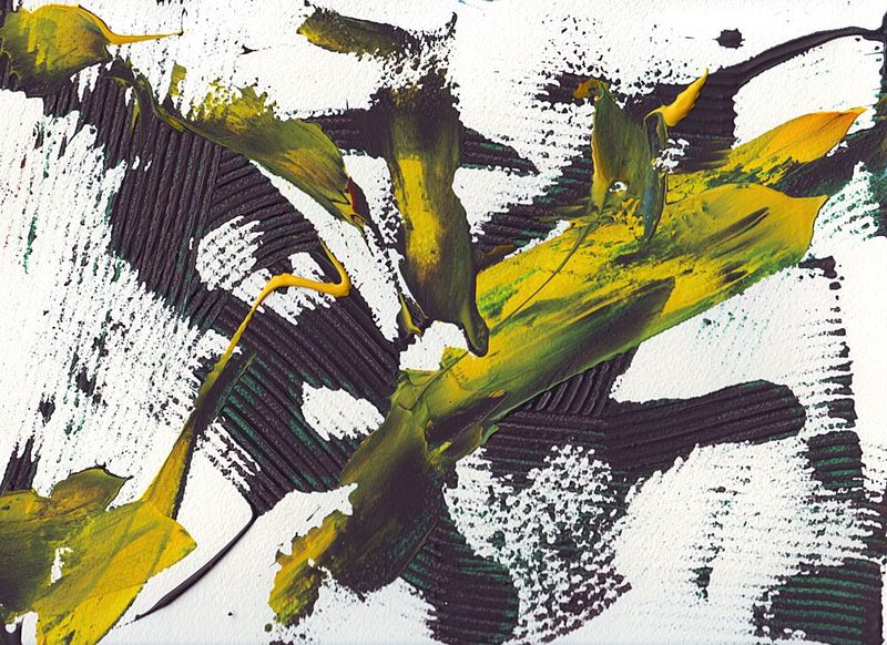 Dynamic Abstract Strokes art print by Rafal Kulik for $57.95 CAD