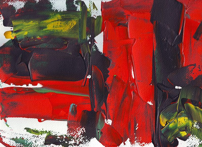 Bold Abstract Strokes art print by Rafal Kulik for $57.95 CAD