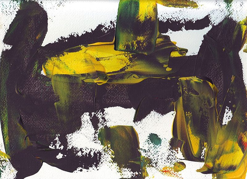Bold Abstract Yellow art print by Rafal Kulik for $57.95 CAD