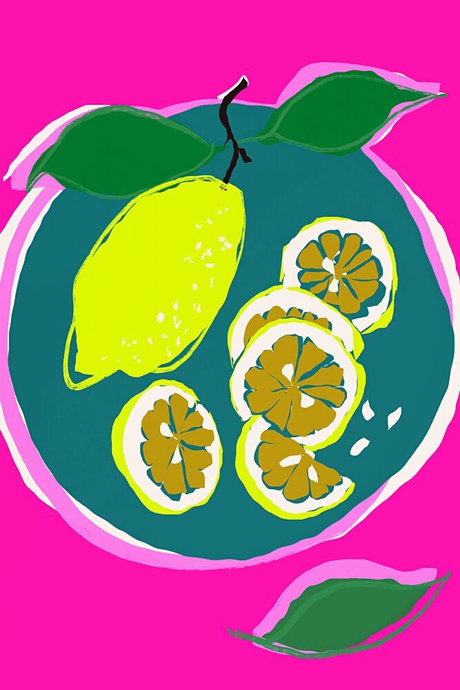 Neonlemonstilllife art print by Treechild for $57.95 CAD