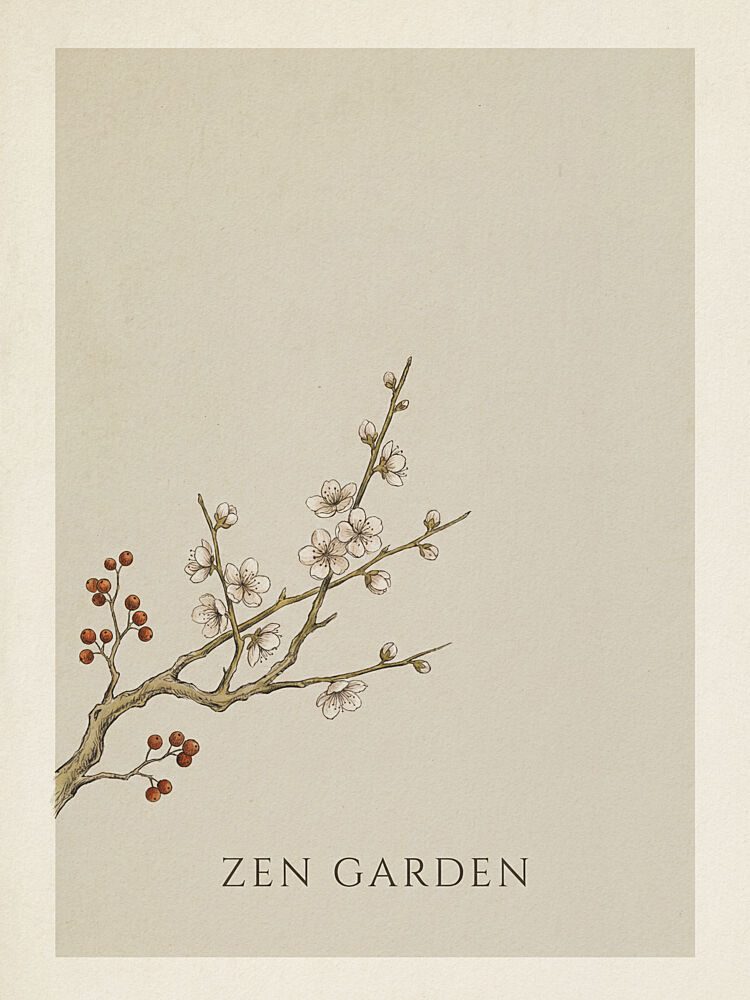 Zen Garden Blossoms art print by Andreas Magnusson for $57.95 CAD