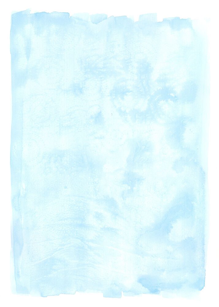 Soft Prussian Blue Cloud art print by Isabelle Brent for $57.95 CAD