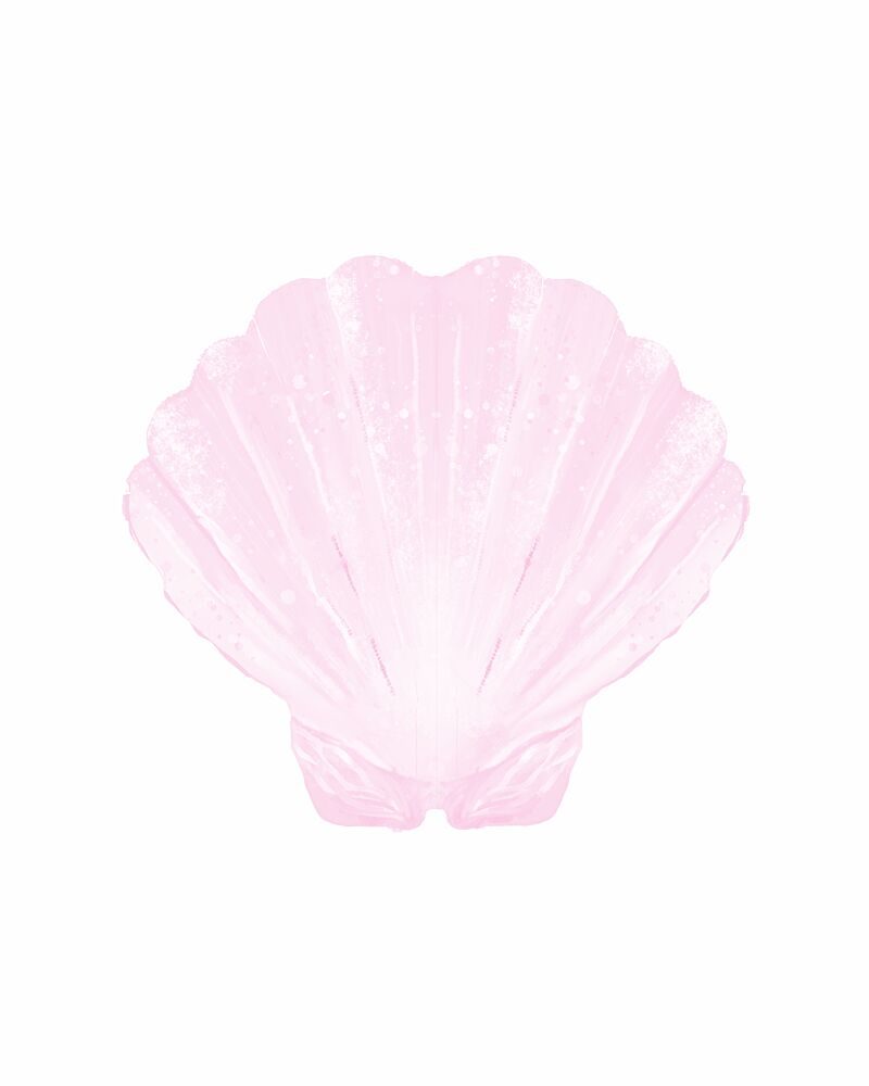 Soft Pink Scallop art print by Josie George for $57.95 CAD