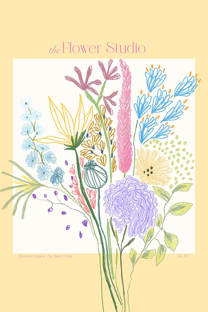 Theflowerstudiono02 art print by Treechild for $57.95 CAD