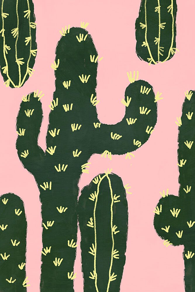 Cactuses art print by Treechild for $57.95 CAD