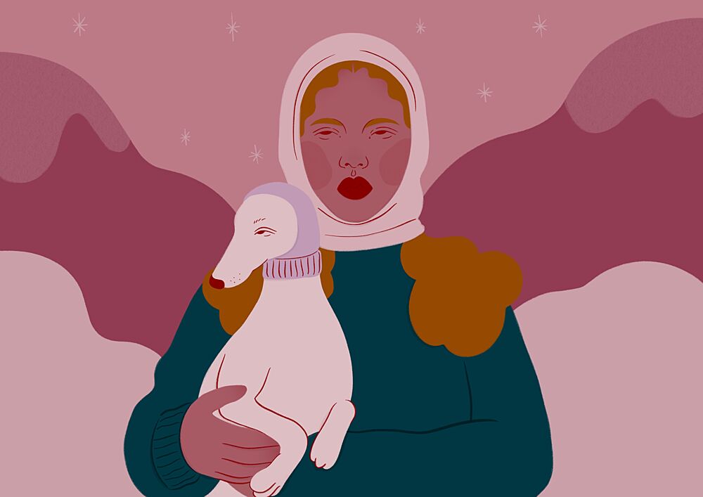 Cozy Winter Companions art print by Ida Alvarsson for $57.95 CAD