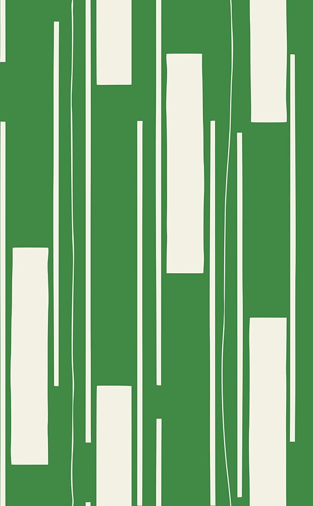 Green Abstract Vertical Pattern art print by Annick for $57.95 CAD