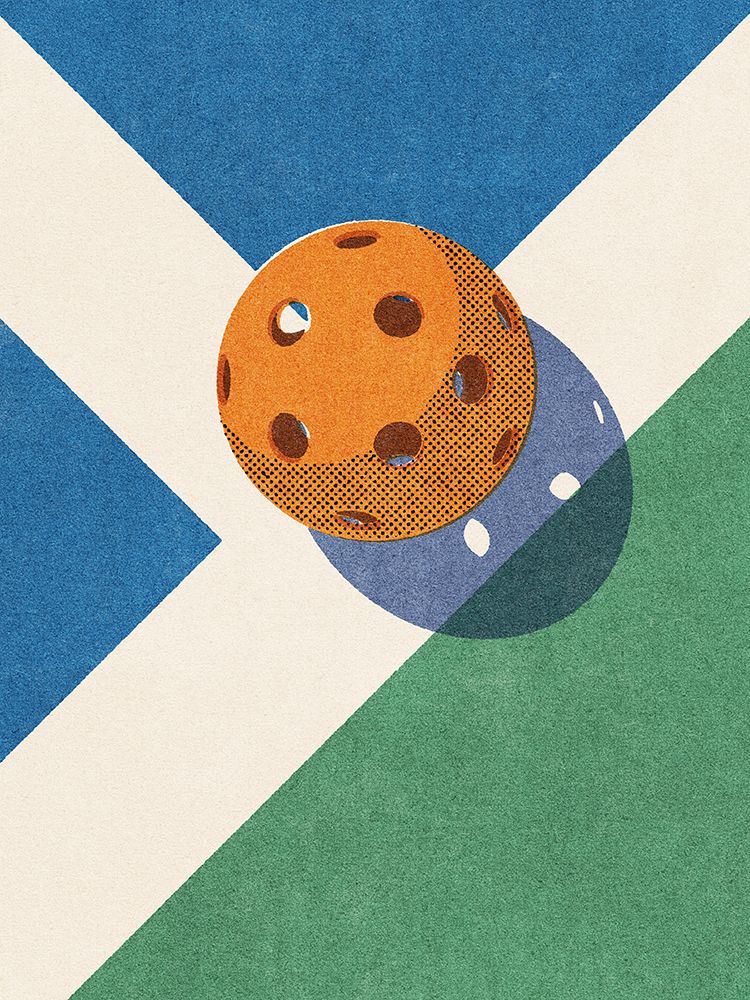 Dc 100200803 Balls 008 Pickleball 2a Print art print by Daniel Coulmann for $57.95 CAD