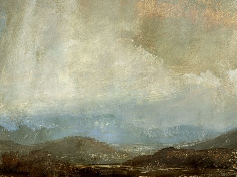 Dramatic Mountain Landscape art print by Dan Hobday for $57.95 CAD