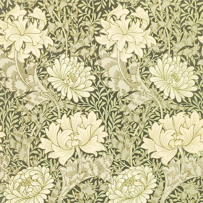 Floral Green art print by William Morris for $57.95 CAD