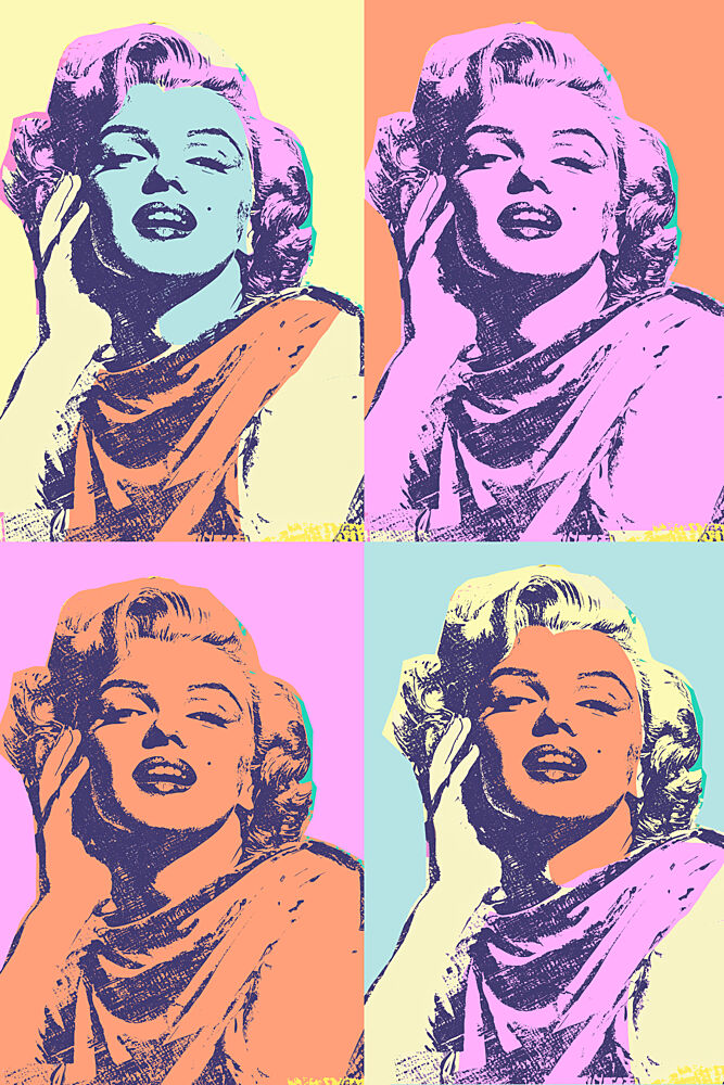 Iconic Pop Art Beauty art print by Treechild for $57.95 CAD