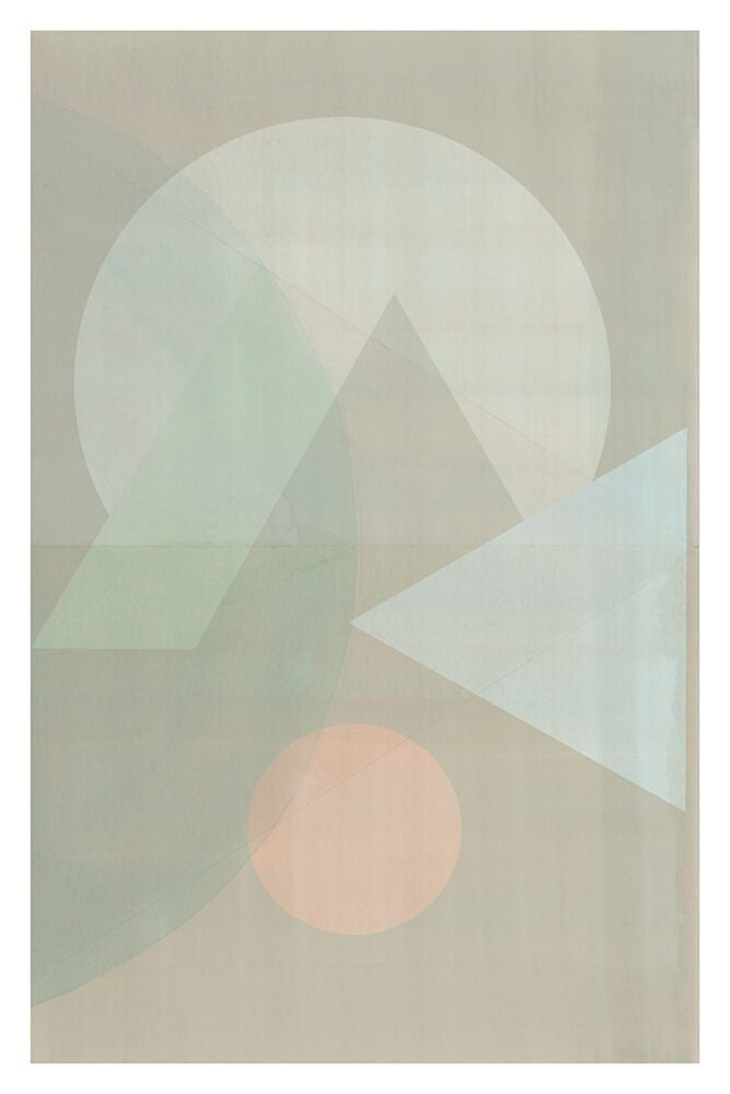 Soft Geometric Forms art print by Cartissi for $57.95 CAD