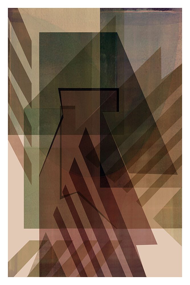 Modern Geometric Layers art print by Cartissi for $57.95 CAD