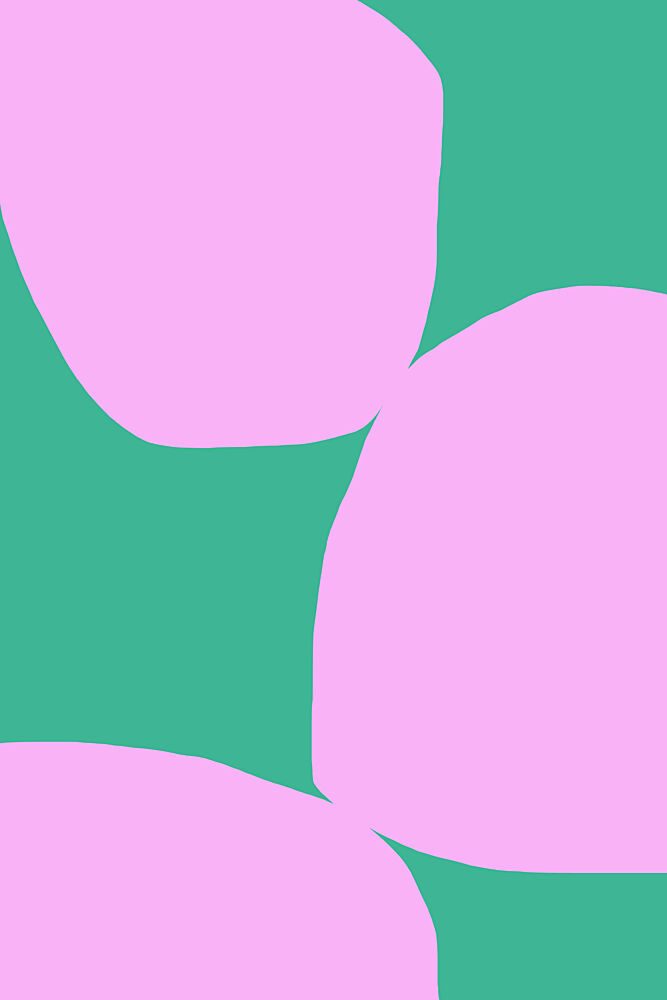 Pink Green Minimalism art print by Treechild for $57.95 CAD