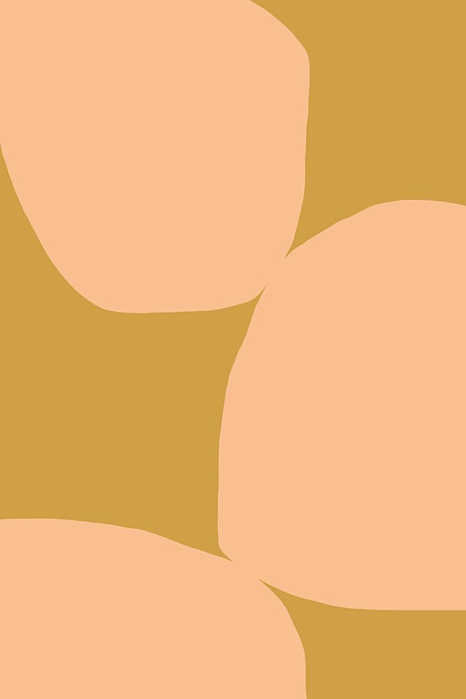 Golden Peach Abstract art print by Treechild for $57.95 CAD