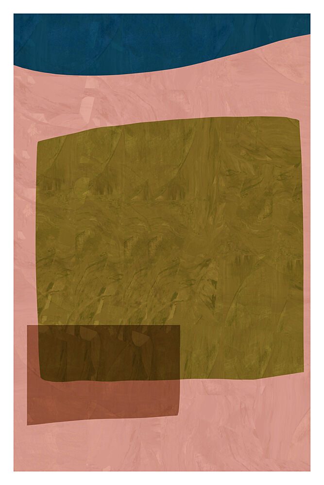 Earthy Abstract Shapes art print by Cartissi for $57.95 CAD