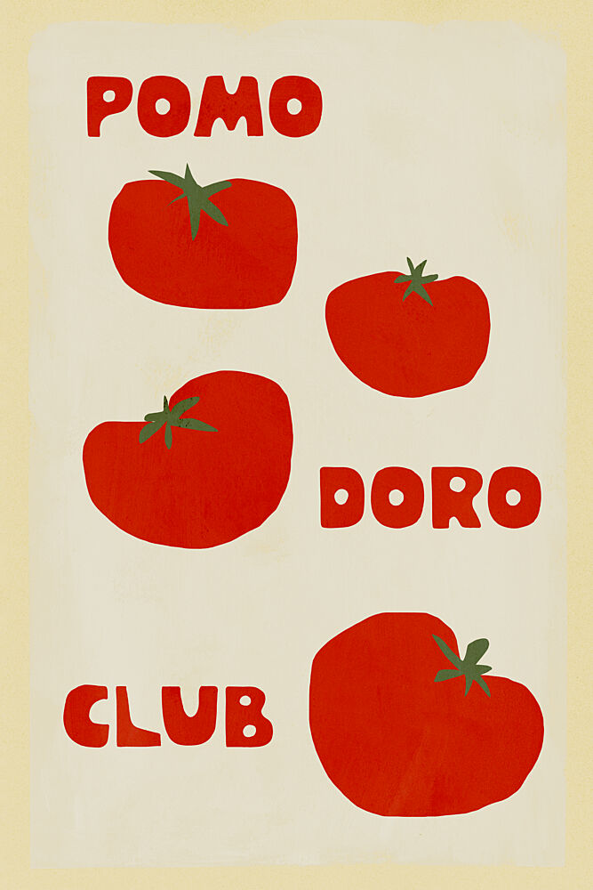 Pomo Doro Tomato Club art print by Treechild for $57.95 CAD