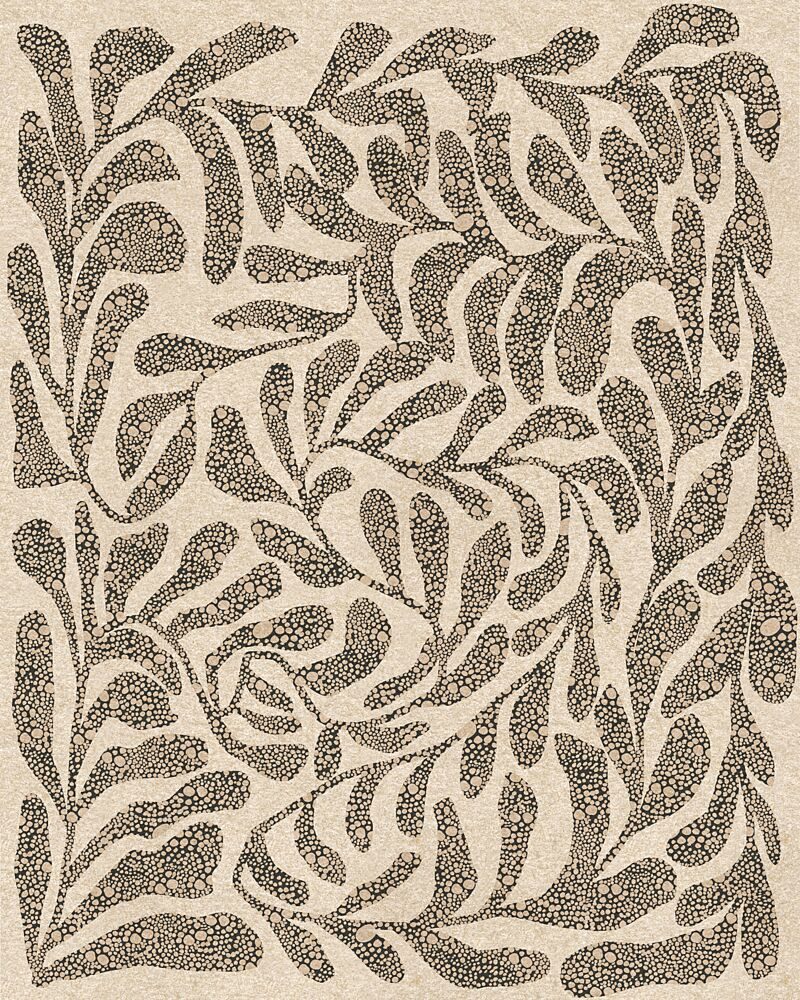 Dotted Organic Leaves art print by Josie George for $57.95 CAD