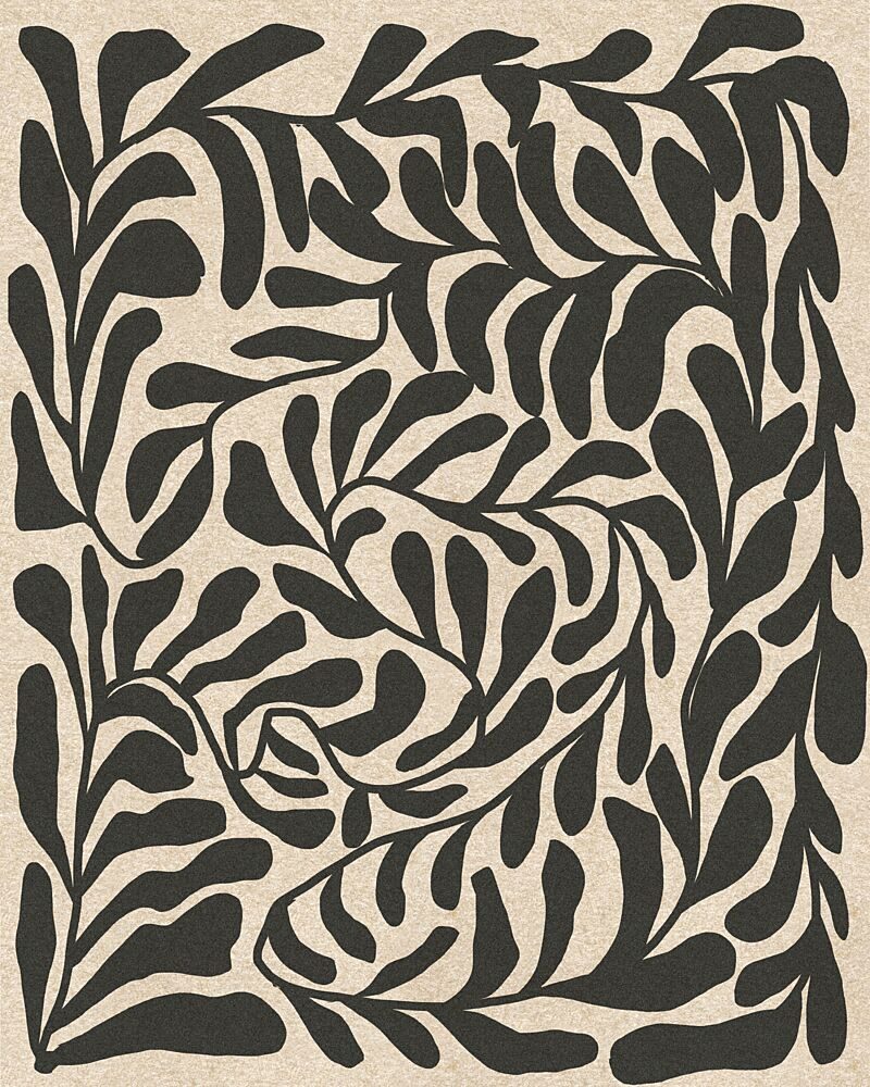 Flowing Abstract Leaves art print by Josie George for $57.95 CAD
