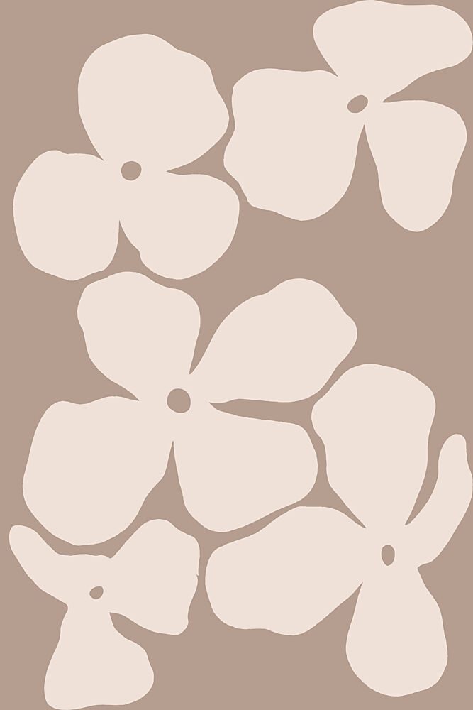 Gentle Abstract Blooms art print by Treechild for $57.95 CAD