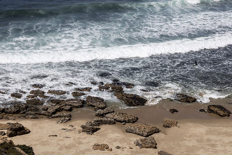 Rocky Beach Waves art print by Mareike Bohmer for $57.95 CAD