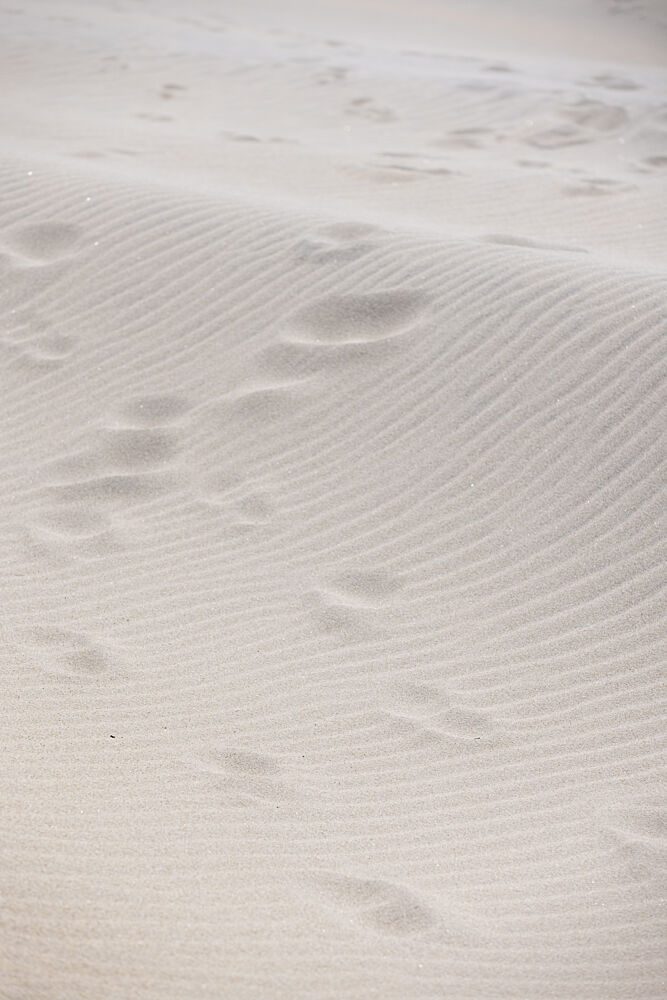 Sand Ripples and Footprints art print by Mareike Bohmer for $57.95 CAD