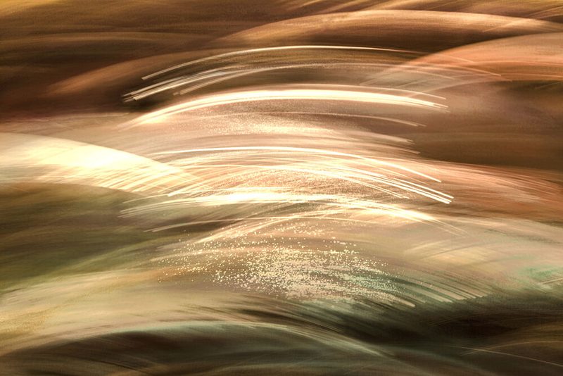 Flowing Golden Light art print by Christina Sillen for $57.95 CAD